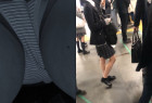素人**日記32TRAIN目★お洒落な髪留め女子の生態