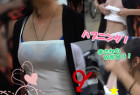 ハプニングポロリ!しかもW♪メインは透けてしまった女の子