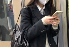 【放課後の眺め83】程よい肉付きの色白JKをじっくりと観察!
