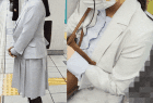 爆乳おっぱい姉さん見ーつけた♡OLに変身したGカップ美女を通勤中に【おっぱい痴かん】