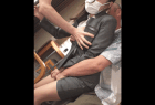 〔非コンプラ動画(83)〕ホテルスタッフ集団痴カンキ▽※■■スホテル大■※女性客室係(身長160cm前後、ポニーテール30代前半