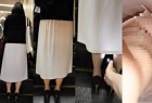 【帰宅前の人妻OL編】逆さの現場撮り(NO,313)